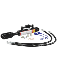 Hydraulisk justering av løftestag til trekkstenger (Levert med: Slanger) - Gaffel Hull Ø: 19mm - Gaf