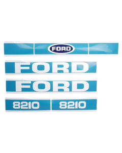 Sett av dekaler - Ford / New Holland 8210