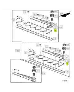 Knivblad, yttre h33433