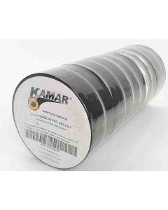 10 Stk Ruller Med Sort Elektrotape