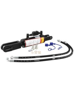 Hydraulisk justering av løftestag til trekkstenger (Levert med: Slanger) - Gaffel Hull Ø: 22mm - Gaf