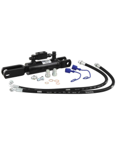 Hydraulisk justering av løftestag til trekkstenger (Levert med: Slanger) - Gaffel Hull Ø: 18mm - Gaf