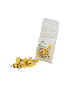 Agripak 25 stk. Isolert kabelsko - Hann, 5.0mm, Gul