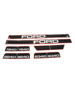 Sett av dekaler - Ford / New Holland 7840