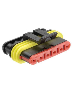 Superseal Vanntett Plugg Med 6 Stif