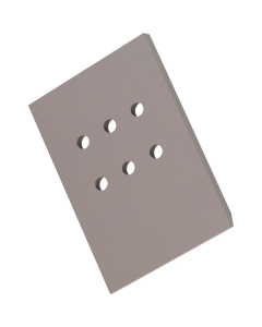 Støtteplate on-land