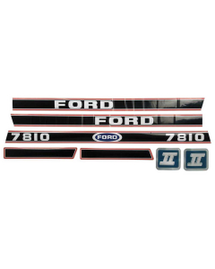 Sett av dekaler - Ford / New Holland 7810