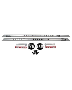 Sett av dekaler - Massey Ferguson 178