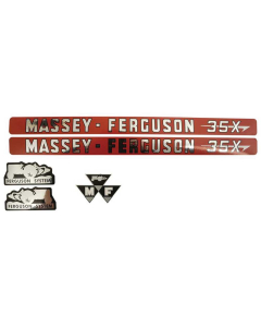 Sett av dekaler - Massey Ferguson 35X