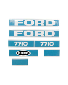 Sett av dekaler - Ford / New Holland 7710