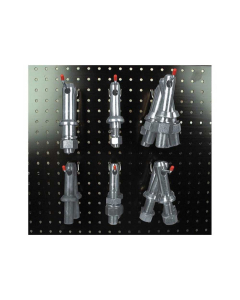 Sortiment av redskapsbolter for trekkstenger (Kategori 1 (Ø22mm)) Displayboks 18 stk.