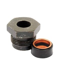 Justermutter for hydraulisk trykk