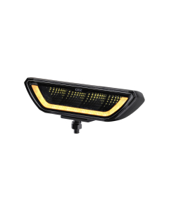 OZZ WR1 65 Ryggelys LED m/varsellys AR/R65-godkjent Sort hus