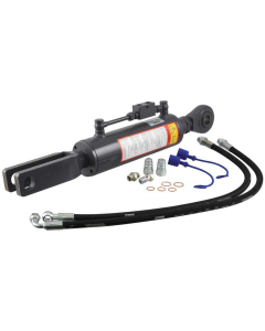 Hydraulisk justering av løftestag til trekkstenger (Levert med: Slanger) - Kule Ø 28mm - Gaffel Hull