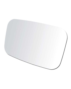 Erstatningsglass for speil - Rektangulær, (Konveks), 203 x 130mm