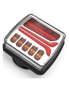 Ledtronic baklys 12/24v høyre