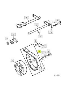Bremseklave Komplett