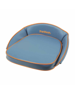 Setepute - Blå med oransje kant