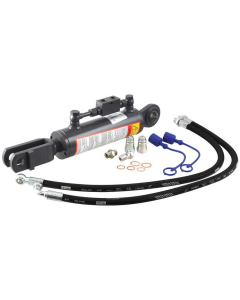 Hydraulisk justering av løftestag til trekkstenger (Levert med: Slanger) - Kule Ø 22mm - Gaffel Hull