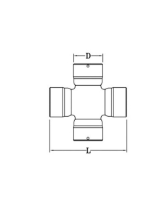 Sparex PTO universalledd -  (Standard Kapasitet)