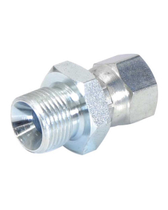 Hydraulisk adapter 3/8'' BSP Hann x 9/16'' JIC Svingbar hunn