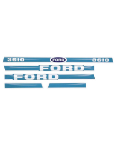 Sett av dekaler - Ford / New Holland 3610