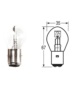 Pære 12V 35/35W