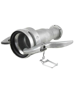 Reduksjon - hun/han - Bauer tankvogn - 4 til 3″ (108-89mm) (Galvanisert)