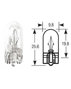 Indikator Pære 12V 22