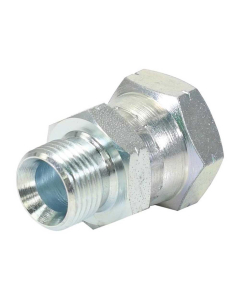 Hydraulisk adapter M18 x 1.50 Metrisk Hann x M20 x 1.50 Metrisk Svingbar hunn