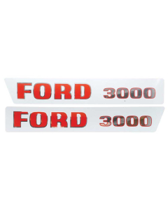 Sett av dekaler - Ford / New Holland 3000