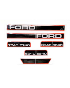 Sett av dekaler - Ford / New Holland 5640 6640