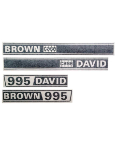 Sett av dekaler - David Brown 995
