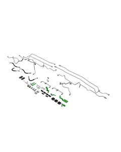 Rørsats fronthydraulikk