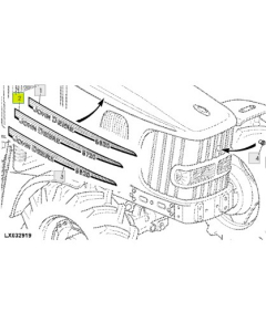 Klistremerke venstre 572