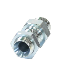 Hydraulisk adapter 1/2'' BSP Hann x 1/2'' BSP Hann skott med Låsemutr 