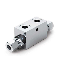 MARCHESINI Dobbel pilotdrevet tilbakeslagsventil 3/8'' BSP (30 l/min Strømningshastighet)