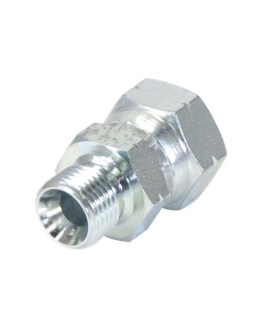 Hydraulisk adapter M16 x 1.50 Metrisk Hann x M18 x 1.50 Metrisk Svingbar hunn