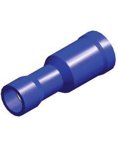 Blå Terminal Hun 5Mm