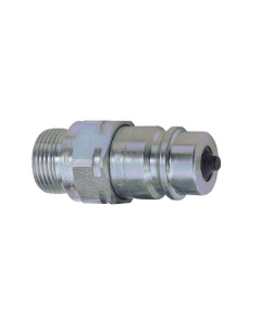 POPPET VALVE COUPLING PUSH-PULL - M