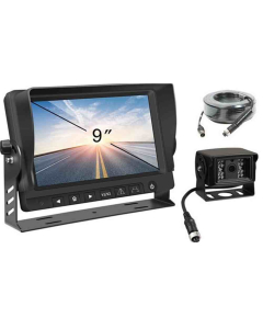 9" HD skjerm og 1 HD kamera med støtte for 4 kameraer
