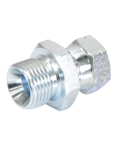 Hydraulisk adapter 1/2'' BSP Hann x M16 x 1.50 Metrisk Svingbar hunn