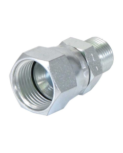 Hydraulisk adapter 3/8'' BSP Hann x 7/8'' JIC Svingbar hunn