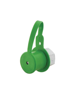 Støvhette Grønn PVC Passer 1/2'' Hannkobling 