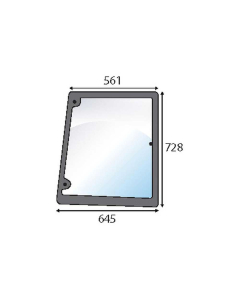 SIDE GLASS RH                      