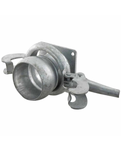 SQUARE FLANGE SHORT - MALE 133MM (5