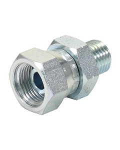 Hydraulisk adapter M14 x 1.50 Metrisk Hann x 3/8'' BSP Svingbar hunn