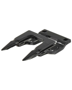 Dobbelfinger 12mm (Svart)