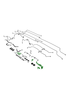 Rørsats fronthydraulikk