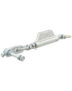 Stabilisator kjede - D-sjakkel Ø13mm - Thread Ø16mm - Minimum lengde:445mm -  3/4 UNC